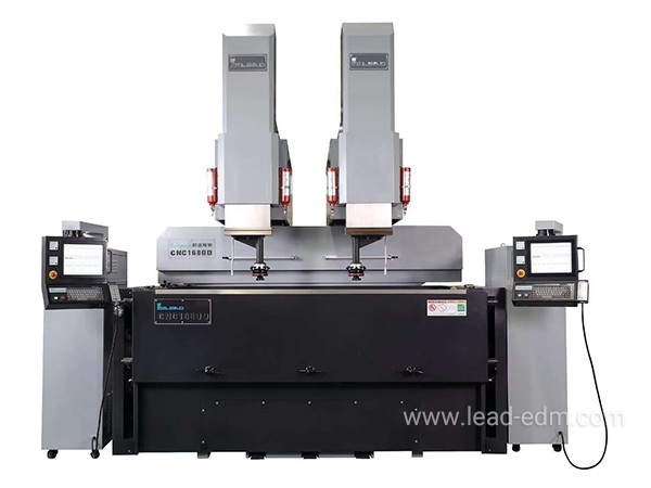 群基牛头式双主轴CNC火花机 CNC-1680D CNC-1880D CNC-2390D CNC-3090D